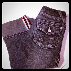 GLO cuffed Capri jeans ~ Girls 7